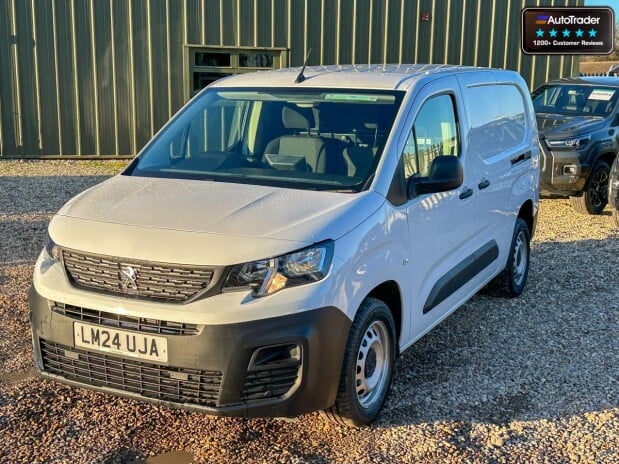 Peugeot Partner LWB L2H1 Bluehdi Professional Premium Plus Air Con Side Door EURO 6 2