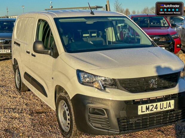 Peugeot Partner LWB L2H1 Bluehdi Professional Premium Plus Air Con Side Door EURO 6 4