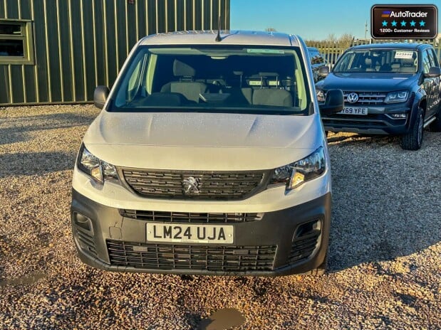 Peugeot Partner LWB L2H1 Bluehdi Professional Premium Plus Air Con Side Door EURO 6 3