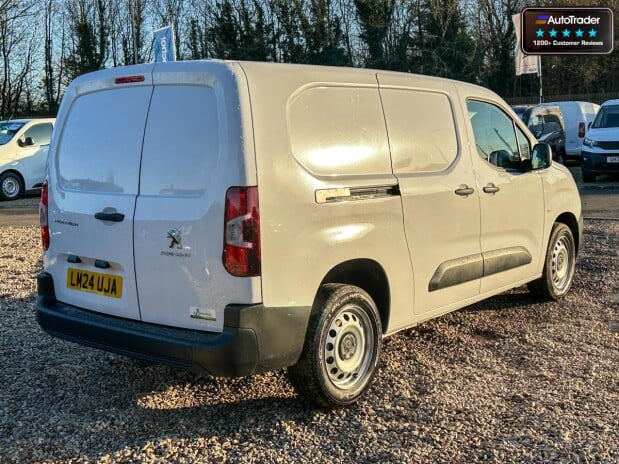 Peugeot Partner LWB L2H1 Bluehdi Professional Premium Plus Air Con Side Door EURO 6 6