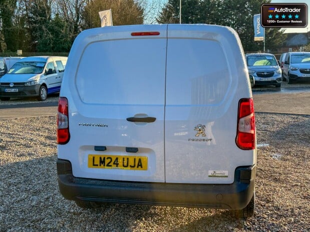 Peugeot Partner LWB L2H1 Bluehdi Professional Premium Plus Air Con Side Door EURO 6 7