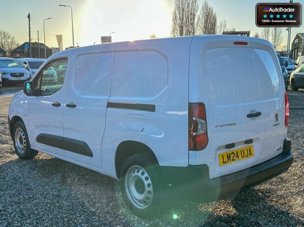 Peugeot Partner LWB L2H1 Bluehdi Professional Premium Plus Air Con Side Door EURO 6 8