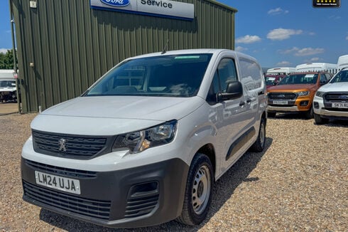 Peugeot Partner LWB L2H1 Bluehdi Professional Premium Plus Air Con Side Door EURO 6