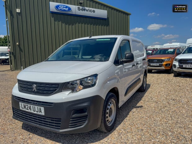 Peugeot Partner LWB L2H1 Bluehdi Professional Premium Plus Air Con Side Door EURO 6 2