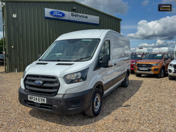 Ford Transit LWB L3H2 Medium Roof 350 Leader AWD 4x4 Air Con Side Door EURO 6 2