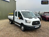 Ford Transit Crew Cab [SOLD MT] Dropside XLWB L4 350 DRW 7 Seats EURO 6 4