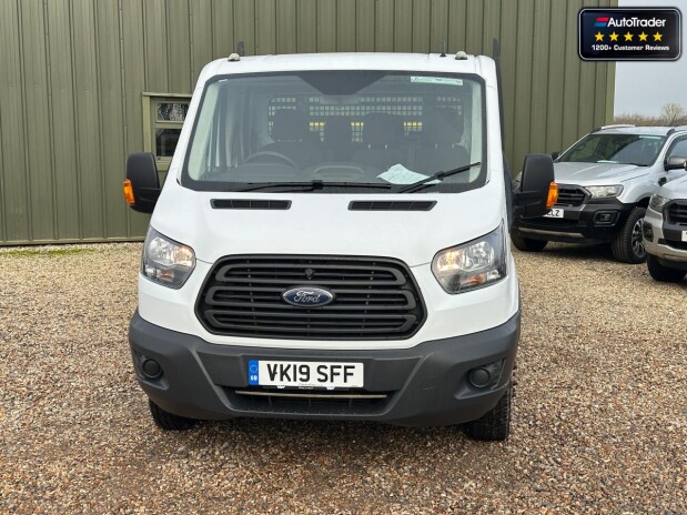 Ford Transit Crew Cab [SOLD MT] Dropside XLWB L4 350 DRW 7 Seats EURO 6 3