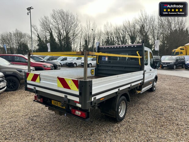 Ford Transit Crew Cab [SOLD MT] Dropside XLWB L4 350 DRW 7 Seats EURO 6 6