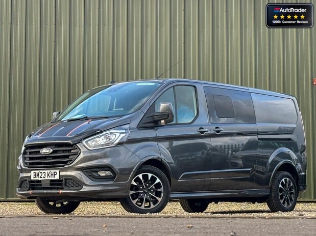 Ford Transit Custom Crew Cab LWB L2H1 320 Sport Dciv Ecoblue Alloys Air Con Sensors EURO 6 2