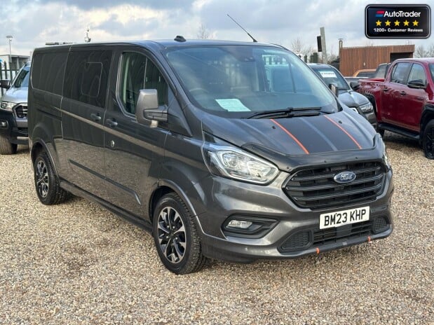 Ford Transit Custom Crew Cab LWB L2H1 320 Sport Dciv Ecoblue Alloys Air Con Sensors EURO 6 5
