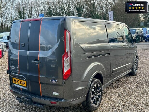 Ford Transit Custom Crew Cab LWB L2H1 320 Sport Dciv Ecoblue Alloys Air Con Sensors EURO 6 7