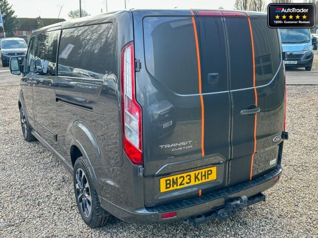 Ford Transit Custom Crew Cab LWB L2H1 320 Sport Dciv Ecoblue Alloys Air Con Sensors EURO 6 9