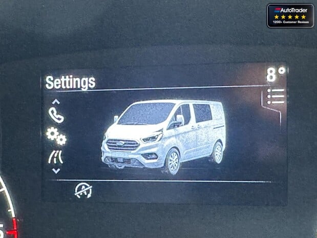 Ford Transit Custom Crew Cab LWB L2H1 320 Sport Dciv Ecoblue Alloys Air Con Sensors EURO 6 19