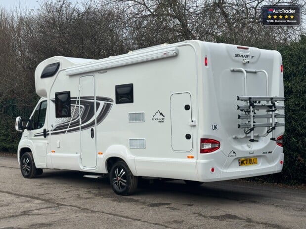 Swift Edge 466 6 Berth|6 Belts|Rear Bunk Beds|Full Dinette|Solar Panel|TV Ariel| VANLUX 7