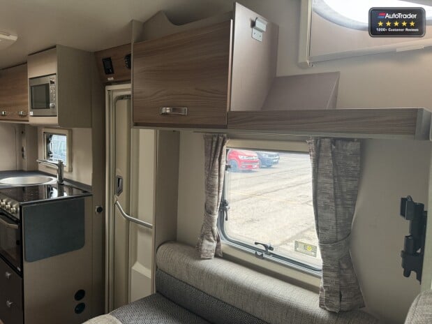 Swift Edge 466 6 Berth|6 Belts|Rear Bunk Beds|Full Dinette|Solar Panel|TV Ariel| VANLUX 11