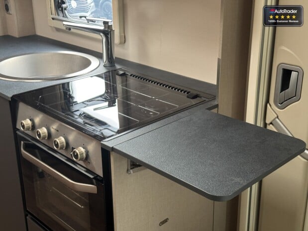 Swift Edge 466 6 Berth|6 Belts|Rear Bunk Beds|Full Dinette|Solar Panel|TV Ariel| VANLUX 16