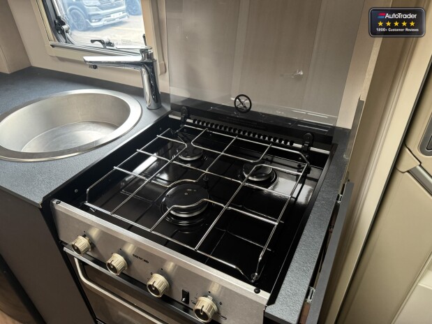 Swift Edge 466 6 Berth|6 Belts|Rear Bunk Beds|Full Dinette|Solar Panel|TV Ariel| VANLUX 17