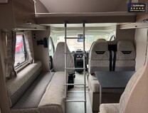 Swift Edge 466 6 Berth|6 Belts|Rear Bunk Beds|Full Dinette|Solar Panel|TV Ariel| VANLUX 35