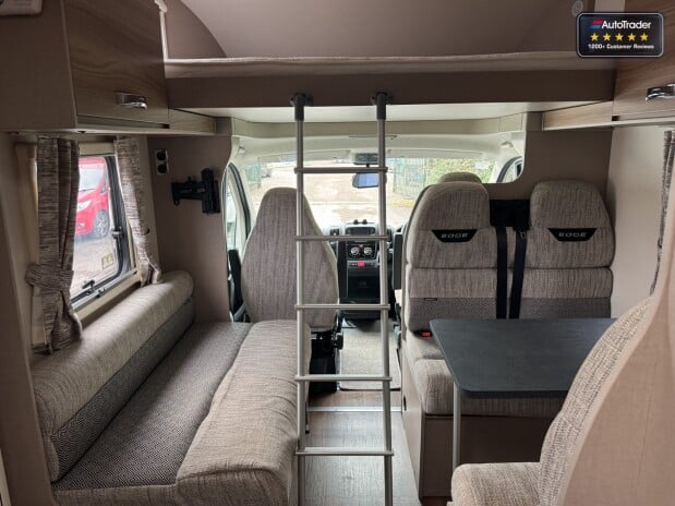 Swift Edge 466 6 Berth|6 Belts|Rear Bunk Beds|Full Dinette|Solar Panel|TV Ariel| VANLUX 35