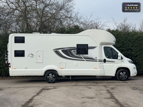 Swift Edge 466 6 Berth|6 Belts|Rear Bunk Beds|Full Dinette|Solar Panel|TV Ariel| VANLUX 51