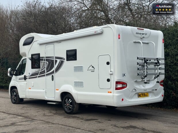 Swift Edge 466 6 Berth|6 Belts|Rear Bunk Beds|Full Dinette|Solar Panel|TV Ariel| VANLUX 53