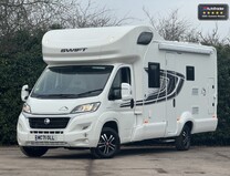 Swift Edge 466 6 Berth|6 Belts|Rear Bunk Beds|Full Dinette|Solar Panel|TV Ariel| VANLUX 1