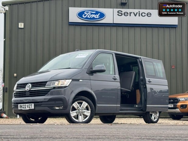 Volkswagen Transporter Crew Cab AUTO SWB L1H1 T32 Tdi Kombi Highline Air Con Sensors EURO 6 1