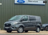 Ford Transit Custom Crew Cab SWB L1H1 320 Limited Air Con Alloys Sensors EURO 6 2