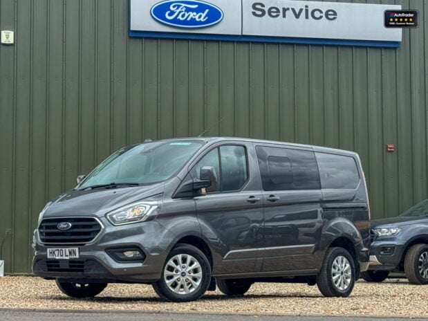 Ford Transit Custom Crew Cab SWB L1H1 320 Limited Air Con Alloys Sensors EURO 6 2