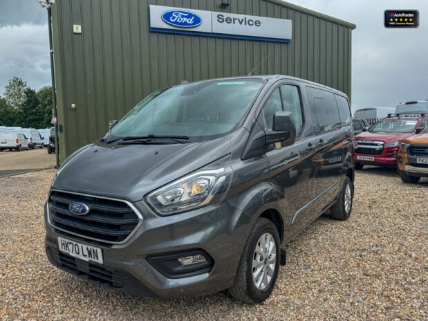 Ford Transit Custom Crew Cab SWB L1H1 320 Limited Air Con Alloys Sensors EURO 6 3