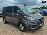 Ford Transit Custom Crew Cab SWB L1H1 320 Limited Air Con Alloys Sensors EURO 6 5