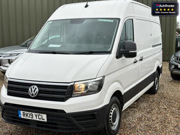 Volkswagen Crafter MWB L2 [SOLD MM] High Roof Cr35 Tdi Trendline Air Con Camera Sensors EURO 6 2
