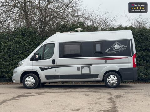 Hobby Vantana Fiat|2 Berth|4 Belt|Rear Tranverse Bed|Awning|Solar Panel|TV Ariel 6