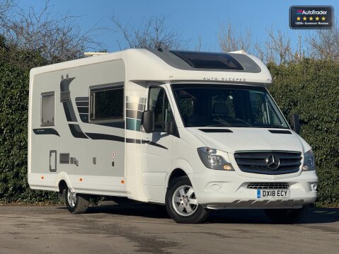 Auto-Sleepers Winchcombe Mercedes|2 Berth|2 Belt|Large Bathroom|Satellite Dish|Awning|Tracker 3