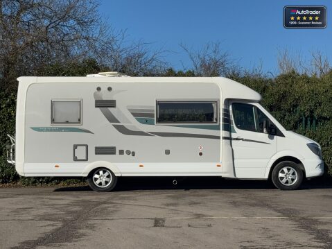 Auto-Sleepers Winchcombe Mercedes|2 Berth|2 Belt|Large Bathroom|Satellite Dish|Awning|Tracker 5