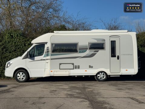 Auto-Sleepers Winchcombe Mercedes|2 Berth|2 Belt|Large Bathroom|Satellite Dish|Awning|Tracker 6