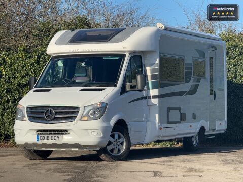Auto-Sleepers Winchcombe Mercedes|2 Berth|2 Belt|Large Bathroom|Satellite Dish|Awning|Tracker 41