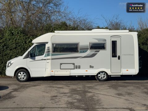 Auto-Sleepers Winchcombe Mercedes|2 Berth|2 Belt|Large Bathroom|Satellite Dish|Awning|Tracker 45