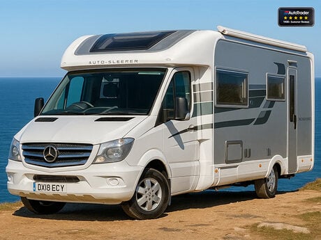 Auto-Sleepers Winchcombe Mercedes|2 Berth|2 Belt|Large Bathroom|Satellite Dish|Awning|Tracker