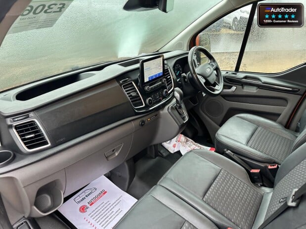 Ford Transit Custom AUTO SWB L1H1 290 Sport Alloys Air Con Camera Nav Sensors EURO 6 9
