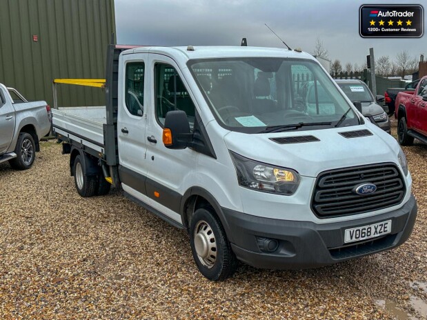 Ford Transit Crew Cab [SOLD MT] Dropside XLWB L4 350 EURO 6 4