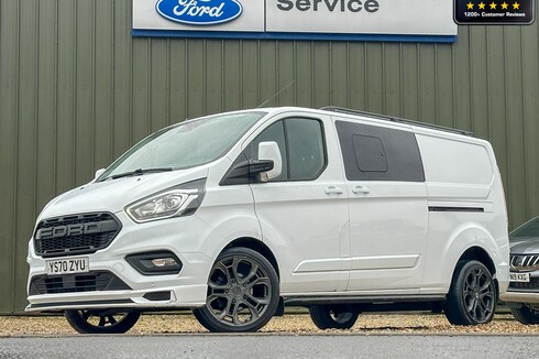 Ford Transit Custom Crew Cab LWB L2H1 Low Roof 320 Limited Air Con Alloys Sensors EURO 6