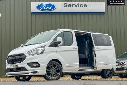 Ford Transit Custom Crew Cab LWB L2H1 Low Roof 320 Limited Air Con Alloys Sensors EURO 6