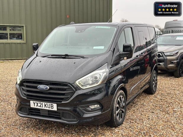 Ford Transit Custom Crew Cab AUTO SWB L1H1 320 Sport Air Con Alloys Sensors EURO 6 3