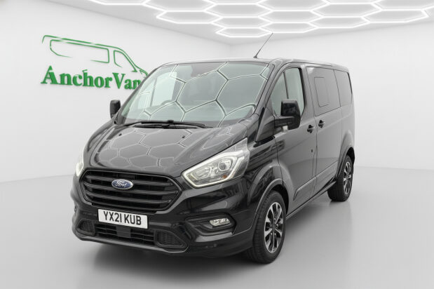 Ford Transit Custom Crew Cab AUTO SWB L1H1 320 Sport Air Con Alloys Sensors SELECT 1