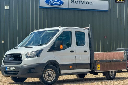 Ford Transit Crew Cab Dropside LWB L3 350 Sensors EURO 6