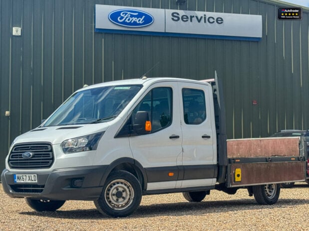 Ford Transit Crew Cab Dropside LWB L3 350 Sensors EURO 6 2