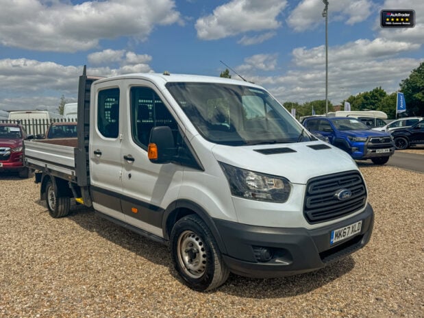 Ford Transit Crew Cab Dropside LWB L3 350 Sensors EURO 6 5