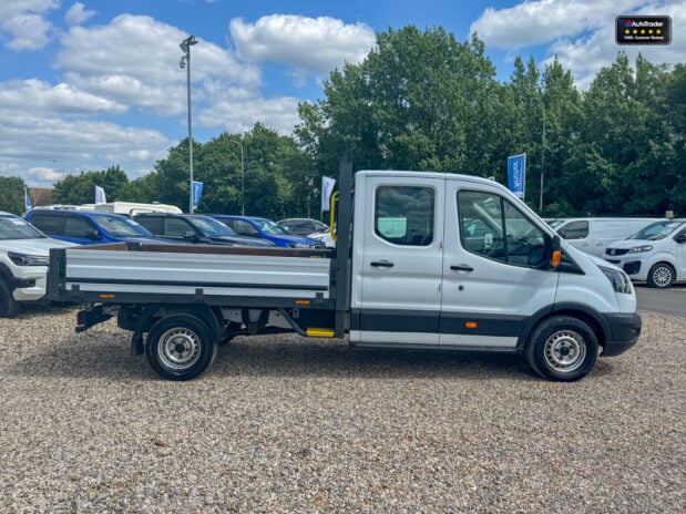 Ford Transit Crew Cab Dropside LWB L3 350 Sensors EURO 6 6