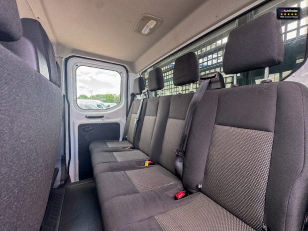 Ford Transit Crew Cab Dropside LWB L3 350 Sensors EURO 6 12